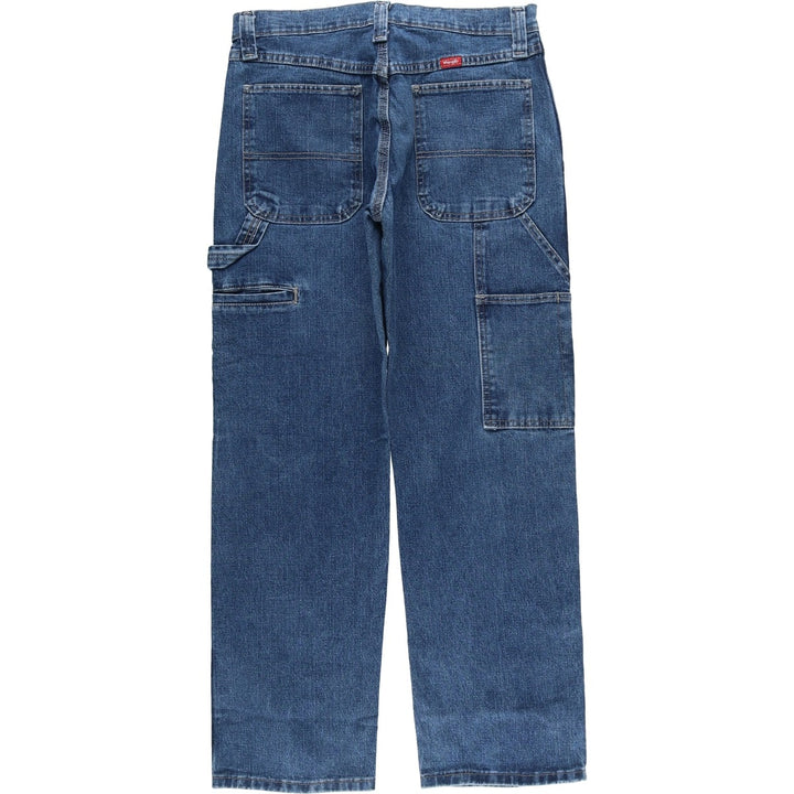 00'S Wrangler Denim Painter Pants Men's W31 equivalent cotton blue type Vintage Second Hand