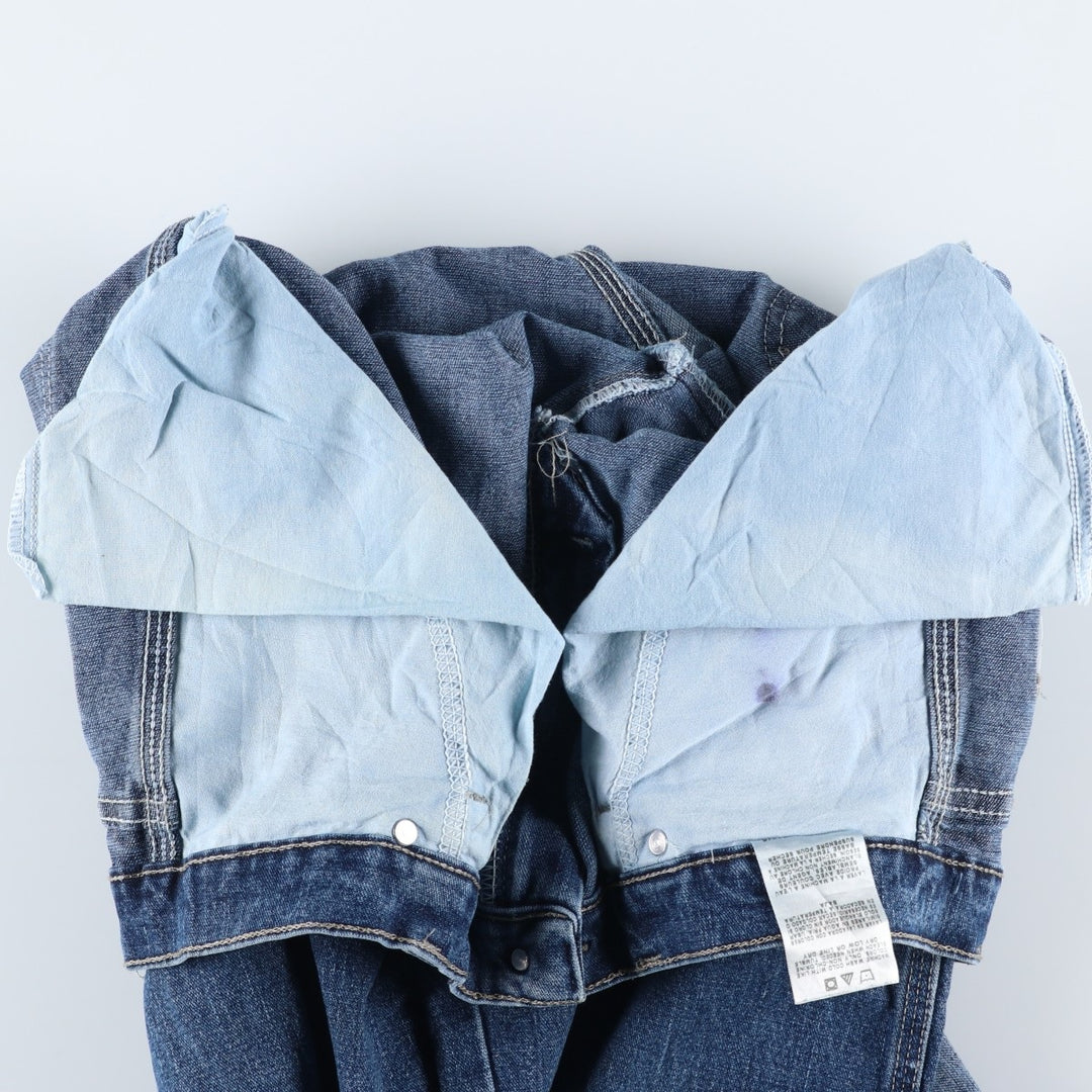 00'S Wrangler Denim Painter Pants Men's W31 equivalent cotton blue type Vintage Second Hand