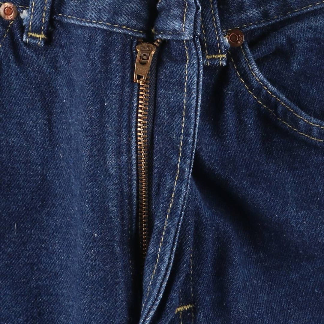 Lee RIDERS Riders Straight Denim Pants, Made in USA, Women's Size L (W27) cotton blue type Vintage Second Hand
