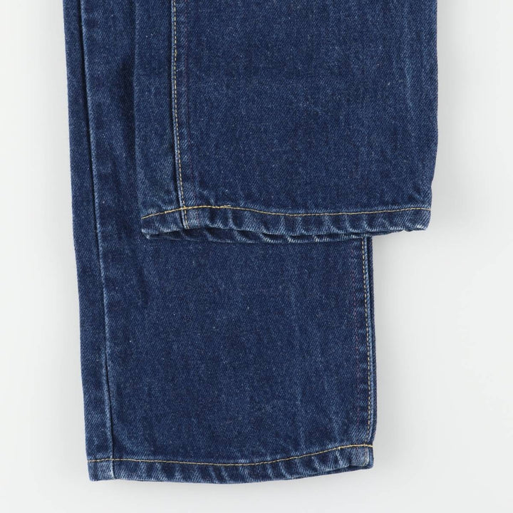 Lee RIDERS Riders Straight Denim Pants, Made in USA, Women's Size L (W27) cotton blue type Vintage Second Hand