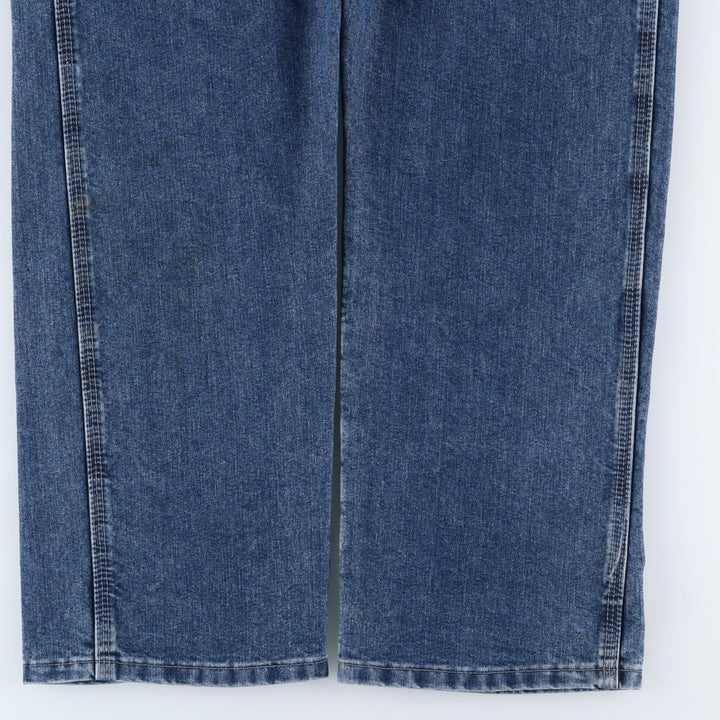 00'S Wrangler CARPENTER denim painter pants for men, equivalent to W34 cotton blue type Vintage Second Hand