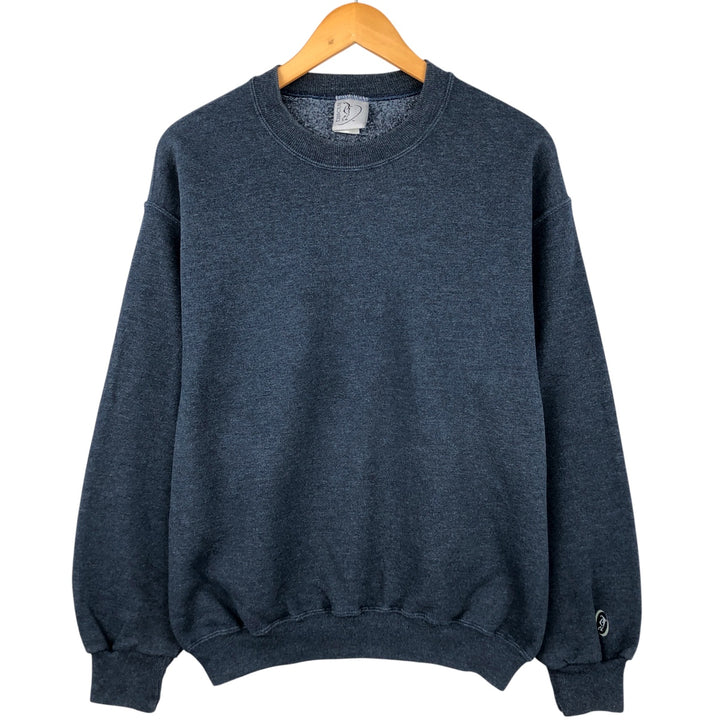 Vintage 90'S Discus Athletic plain blank sweatshirt, size M, men's unclear navy blue type Vintage Second Hand
