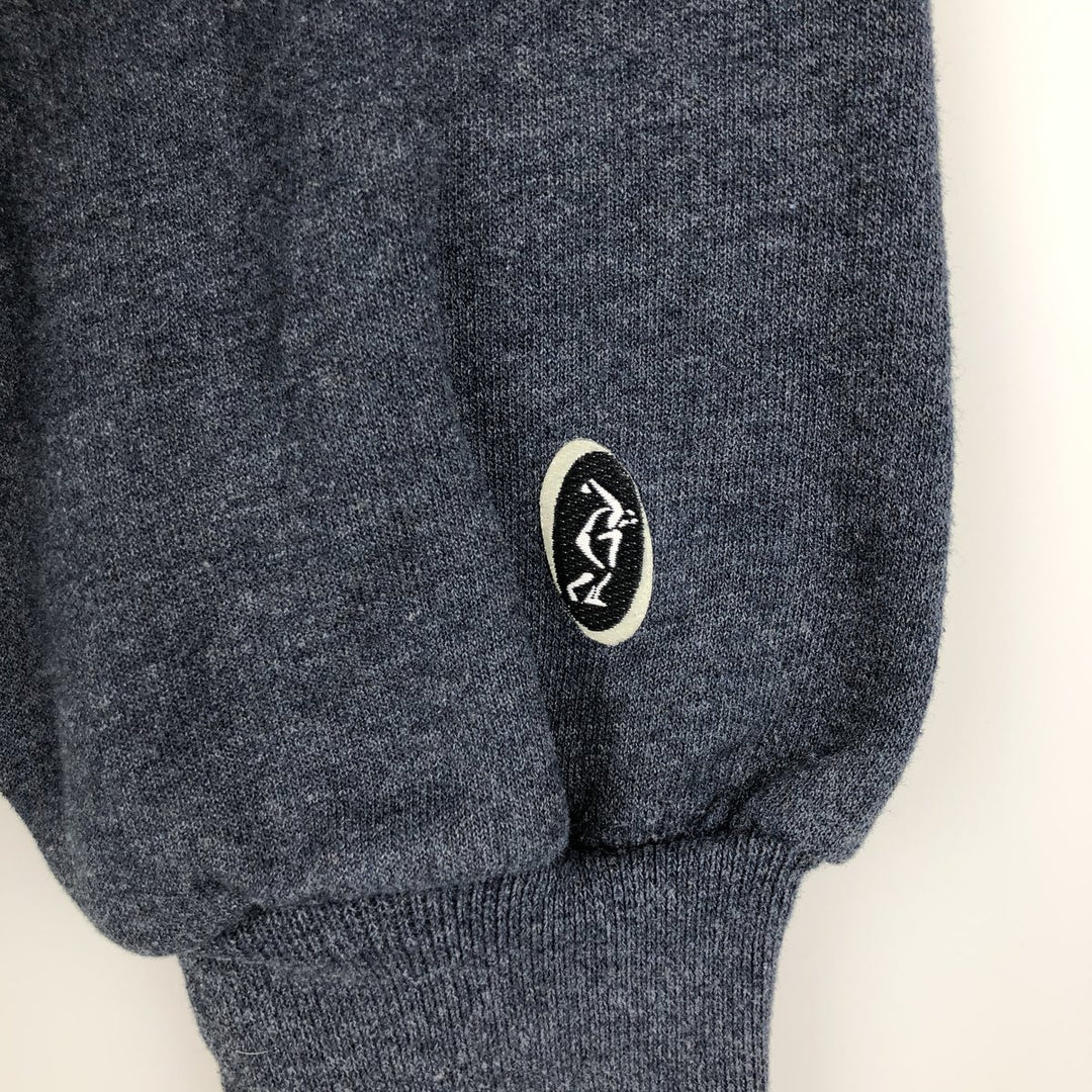 Vintage 90'S Discus Athletic plain blank sweatshirt, size M, men's unclear navy blue type Vintage Second Hand