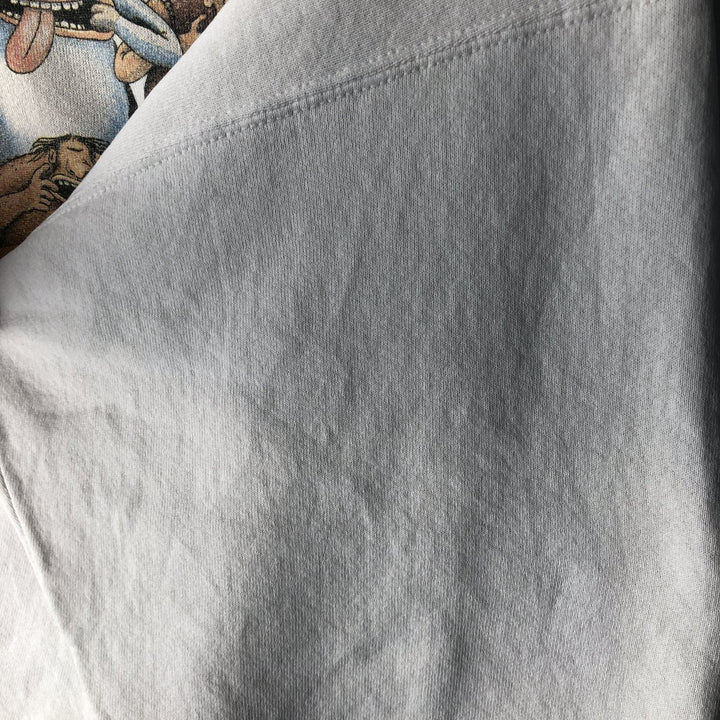 90'S ONEITA The Far Side character sweatshirt, Made in USA, Men's XL, Vintage cotton white type Vintage Second Hand