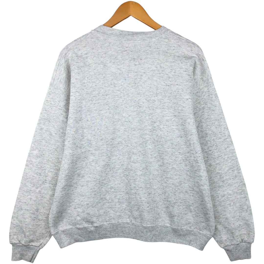 Vintage 90'S Lee blank sweatshirt, made in the USA, size L, men's cotton gray type Vintage Second Hand