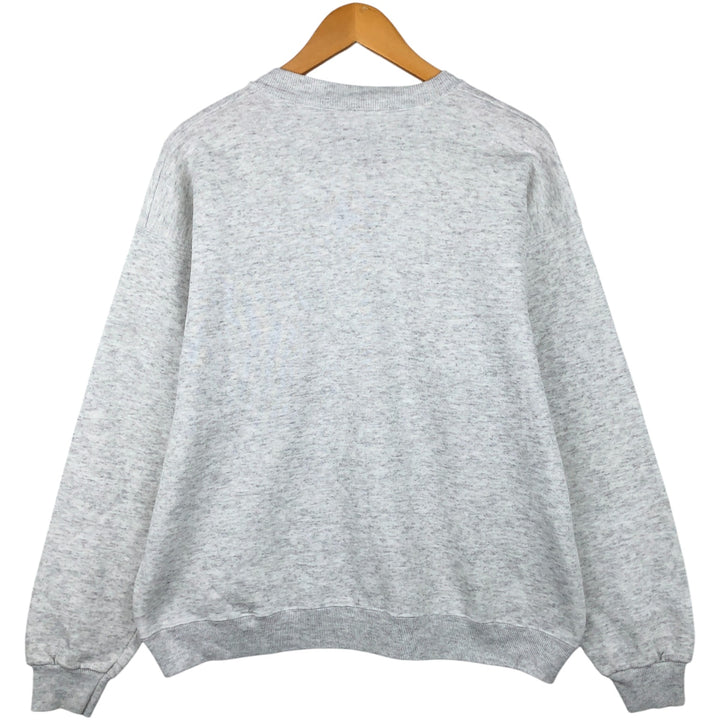 Vintage 90'S Lee blank sweatshirt, made in the USA, size L, men's cotton gray type Vintage Second Hand