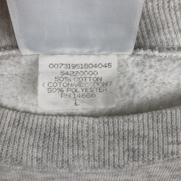 Vintage 90'S Lee blank sweatshirt, made in the USA, size L, men's cotton gray type Vintage Second Hand
