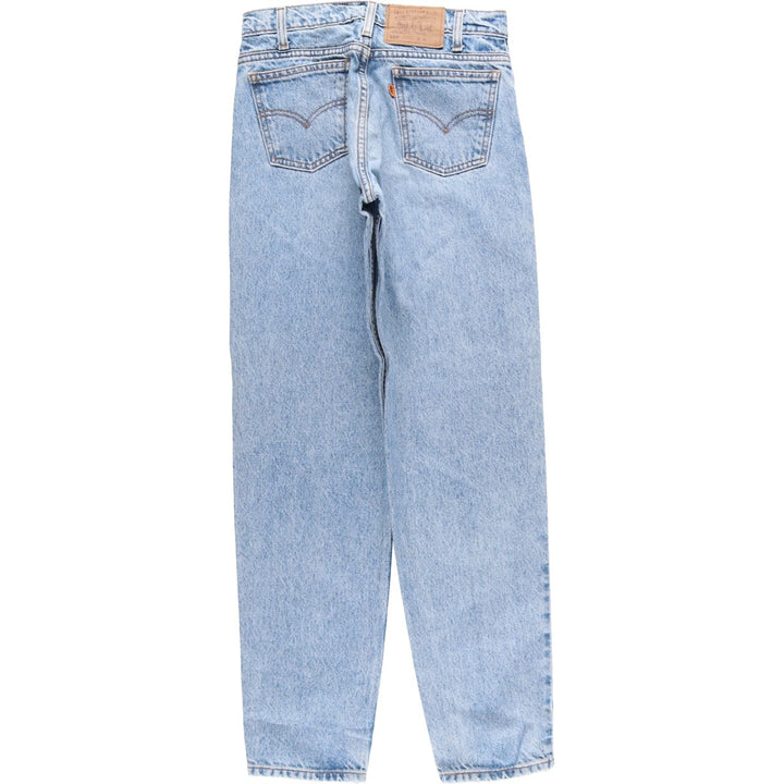 Levi's 550 Relaxed Fit Tapered Leg Denim Pants, Men's Size W29 cotton blue type Vintage Second Hand