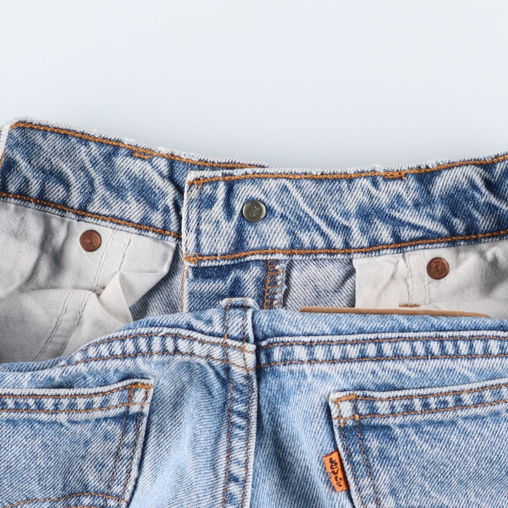 Levi's 550 Relaxed Fit Tapered Leg Denim Pants, Men's Size W29 cotton blue type Vintage Second Hand