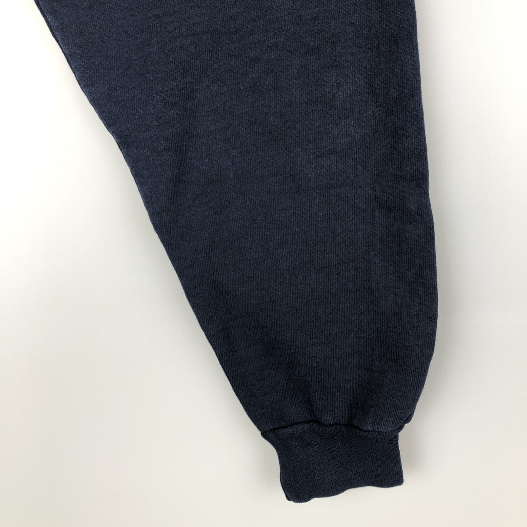 Vintage 90'S SOFFE Heavy Cotton Sweatshirt, Made in USA, Men's Size XL cotton navy blue type Vintage Second Hand