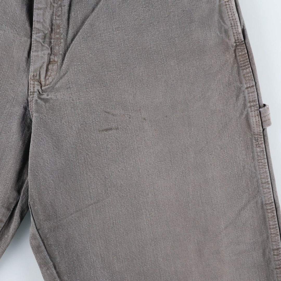 00'S Wrangler CARPENTER denim painter pants for men, equivalent to W34 cotton Khaki type Vintage Second Hand