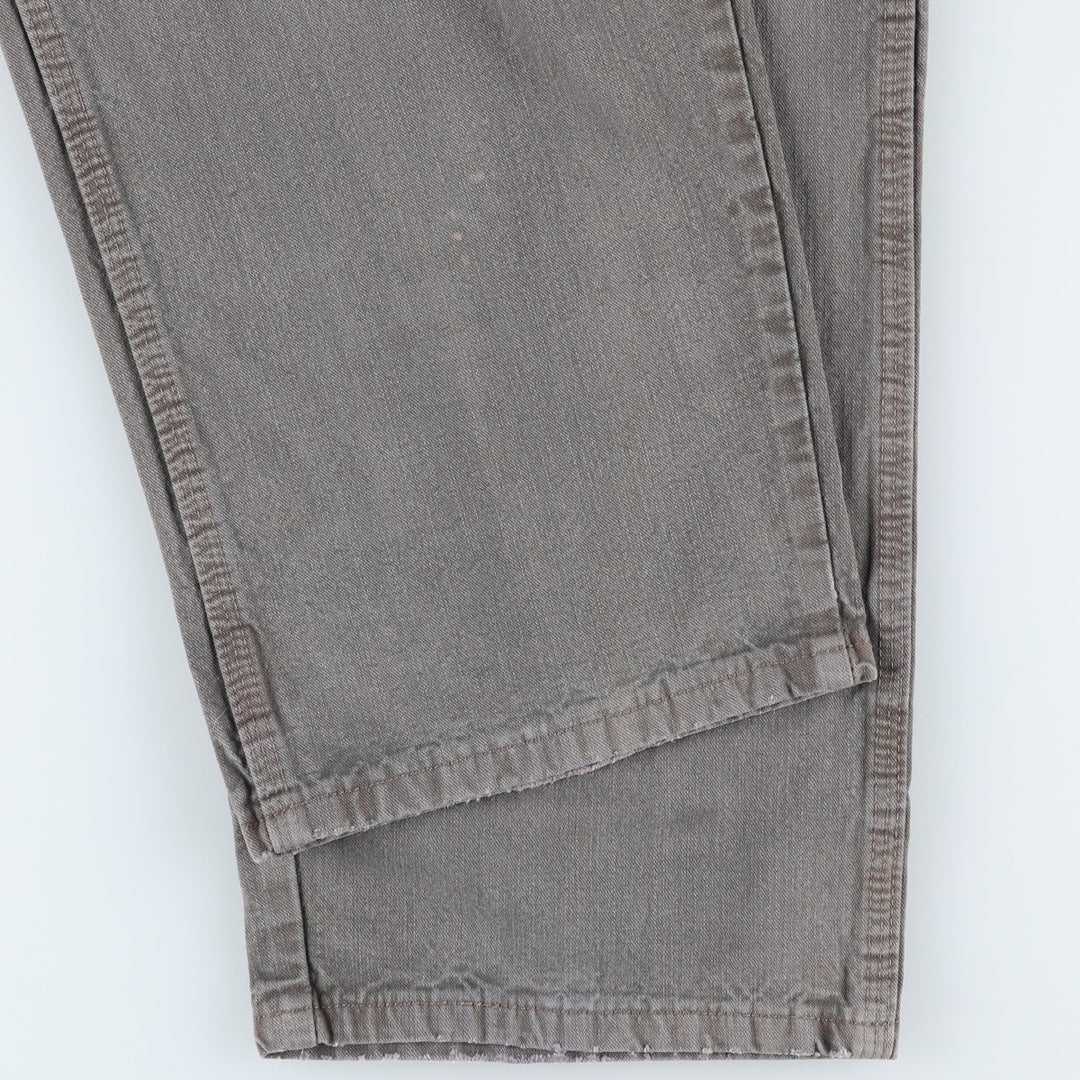 00'S Wrangler CARPENTER denim painter pants for men, equivalent to W34 cotton Khaki type Vintage Second Hand