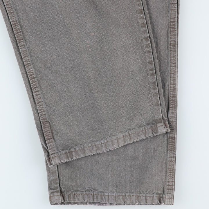 00'S Wrangler CARPENTER denim painter pants for men, equivalent to W34 cotton Khaki type Vintage Second Hand