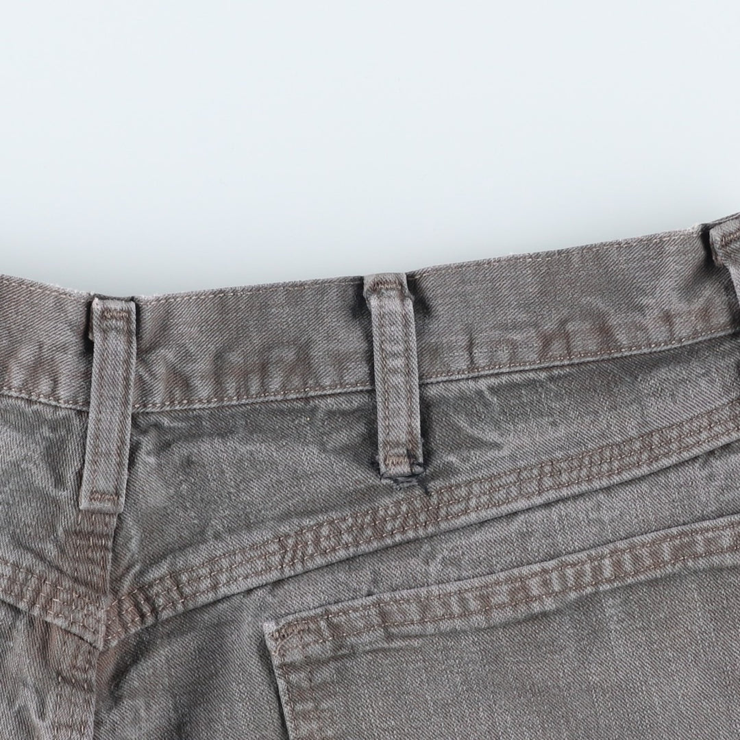 00'S Wrangler CARPENTER denim painter pants for men, equivalent to W34 cotton Khaki type Vintage Second Hand