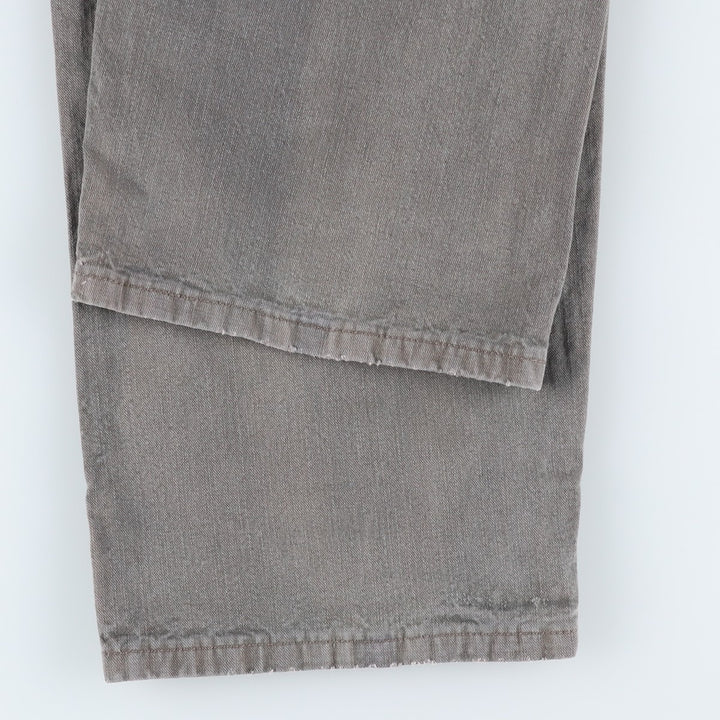 00'S Wrangler CARPENTER denim painter pants for men, equivalent to W34 cotton Khaki type Vintage Second Hand