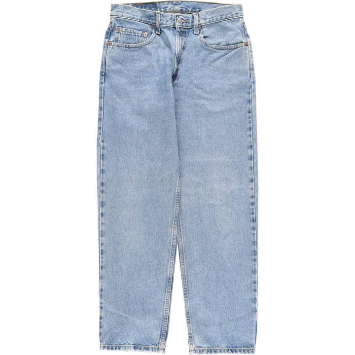 90'S Levi's 550 Relaxed Fit Tapered Denim Pants Men's W32 Vintage cotton Blue type light blue Vintage Second Hand