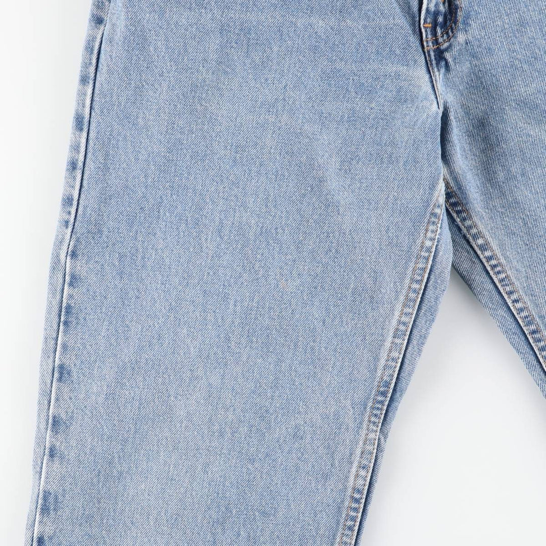 90'S Levi's 550 Relaxed Fit Tapered Denim Pants Men's W32 Vintage cotton Blue type light blue Vintage Second Hand