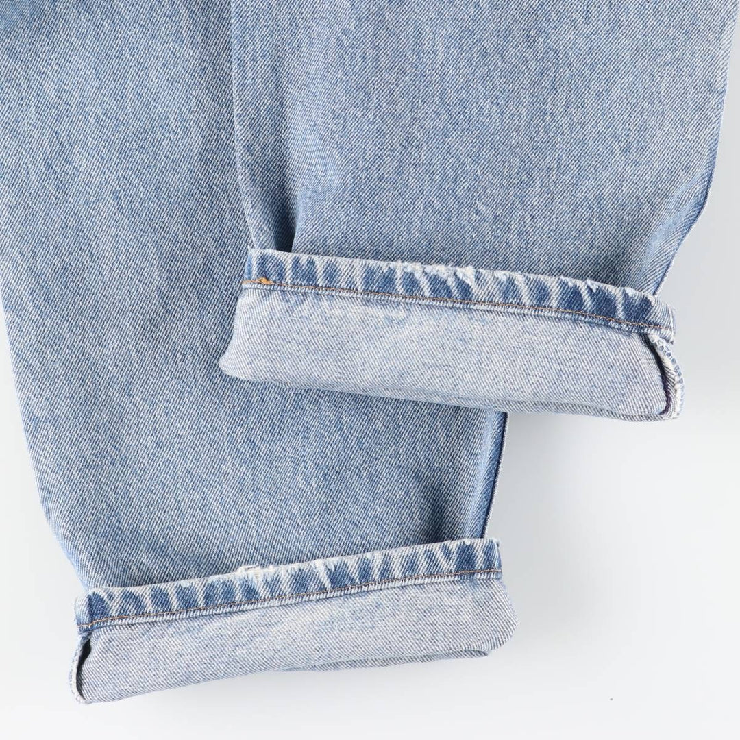 90'S Levi's 550 Relaxed Fit Tapered Denim Pants Men's W32 Vintage cotton Blue type light blue Vintage Second Hand