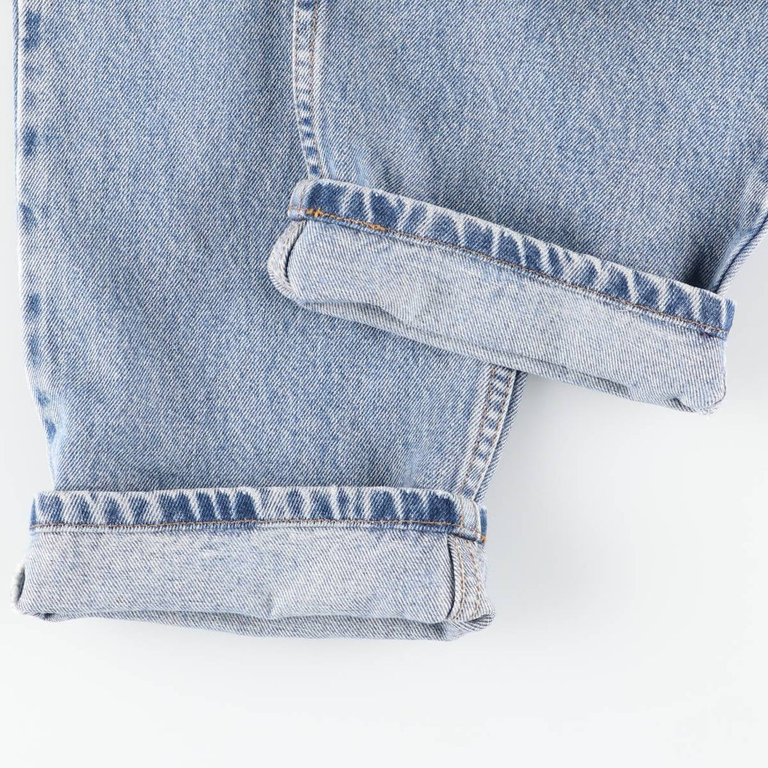 90'S Levi's 550 Relaxed Fit Tapered Denim Pants Men's W32 Vintage cotton Blue type light blue Vintage Second Hand