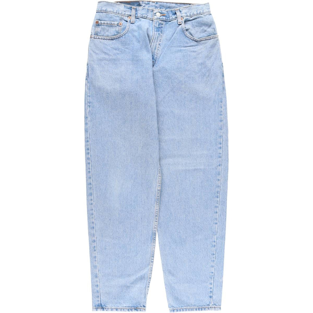 00'S Levi's 560 LOOSE FIT TAPERED LEG tapered denim pants for men, size w33 cotton Blue type light blue Vintage Second Hand