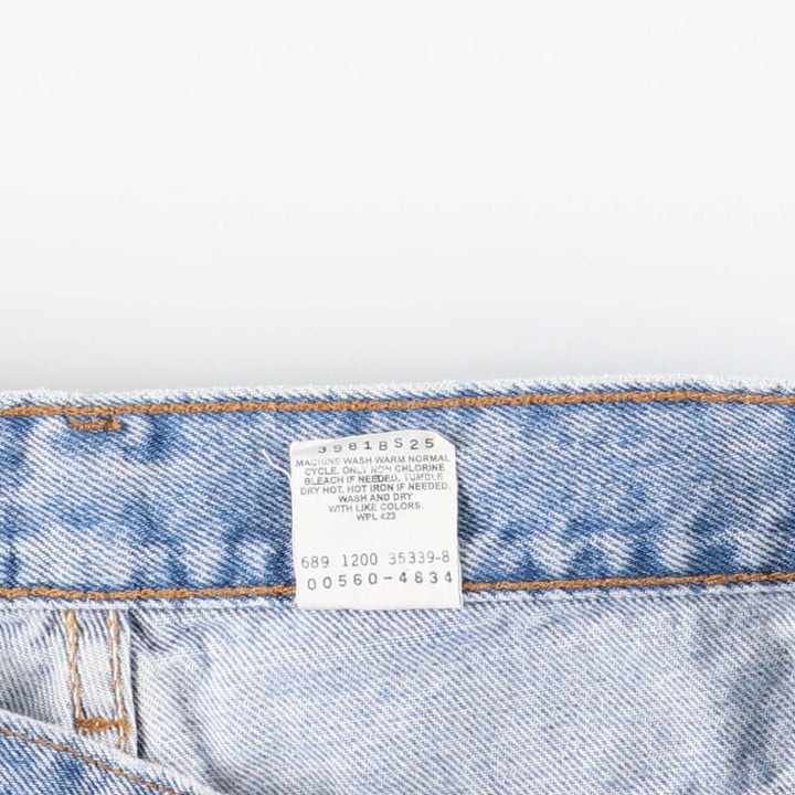 00'S Levi's 560 LOOSE FIT TAPERED LEG tapered denim pants for men, size w33 cotton Blue type light blue Vintage Second Hand