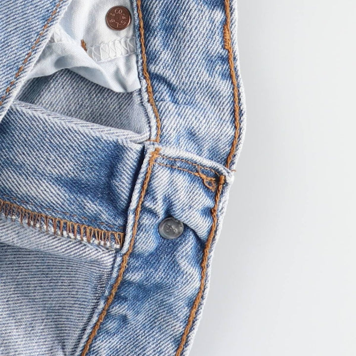 00'S Levi's 560 LOOSE FIT TAPERED LEG tapered denim pants for men, size w33 cotton Blue type light blue Vintage Second Hand