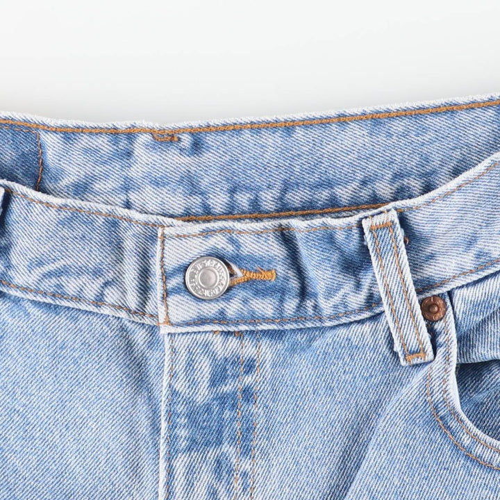 00'S Levi's 560 LOOSE FIT TAPERED LEG tapered denim pants for men, size w33 cotton Blue type light blue Vintage Second Hand