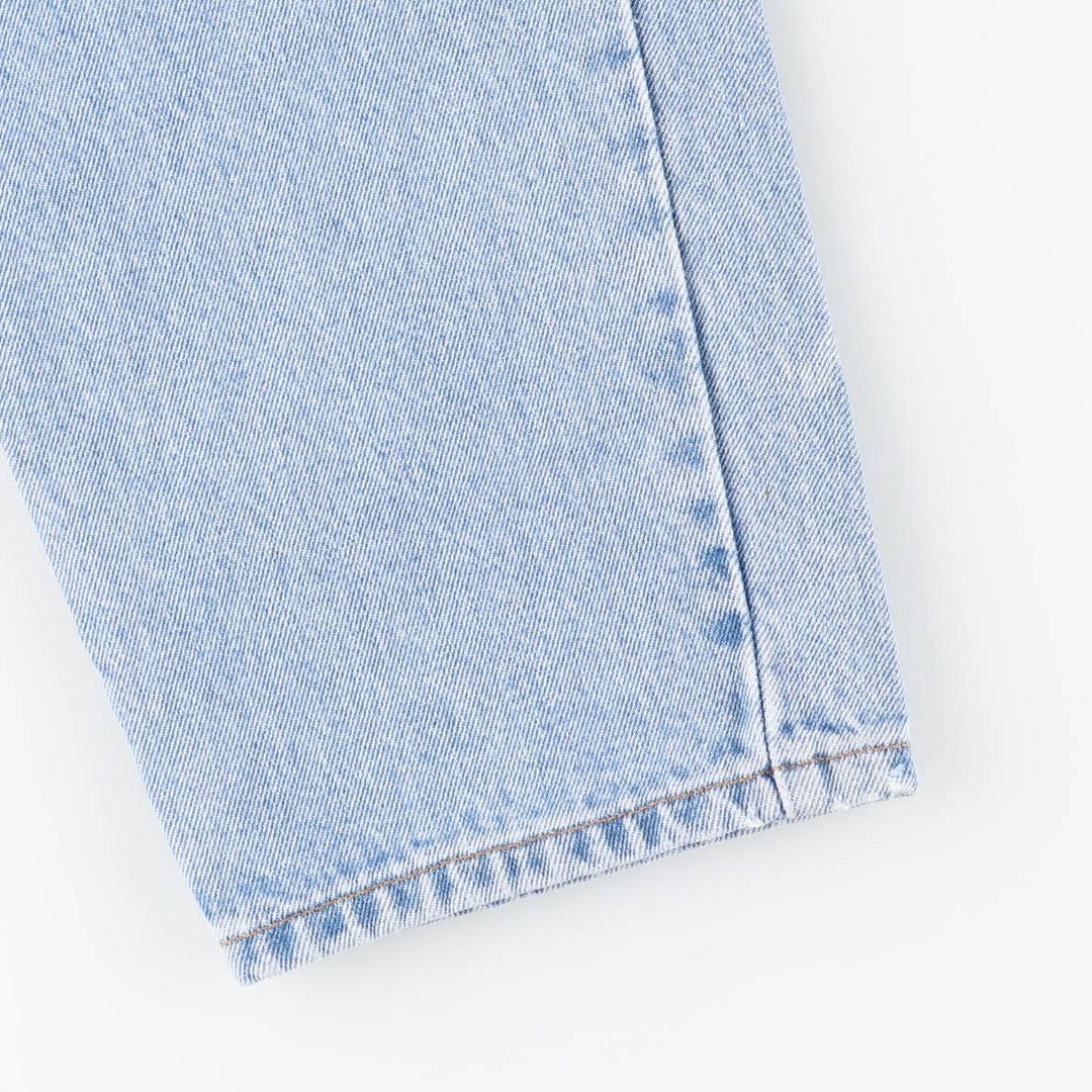00'S Levi's 560 LOOSE FIT TAPERED LEG tapered denim pants for men, size w33 cotton Blue type light blue Vintage Second Hand