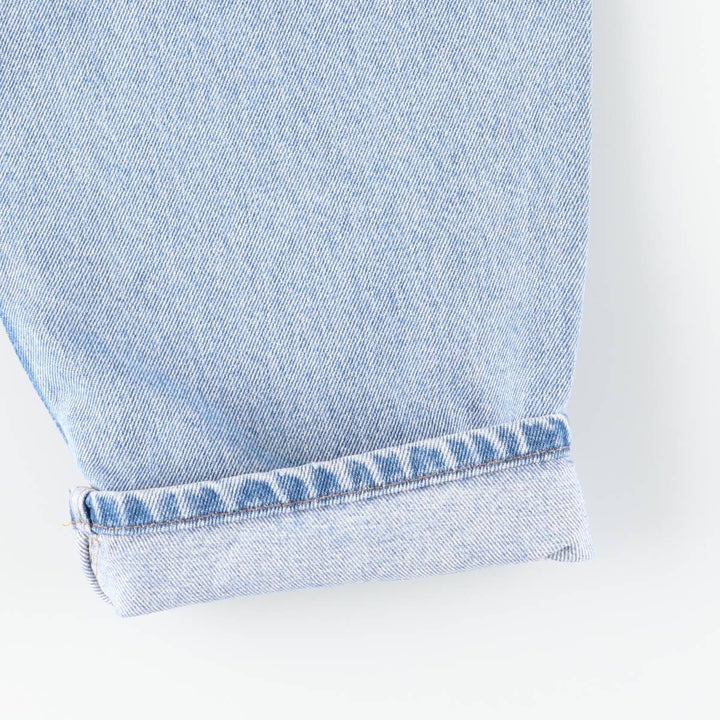 00'S Levi's 560 LOOSE FIT TAPERED LEG tapered denim pants for men, size w33 cotton Blue type light blue Vintage Second Hand