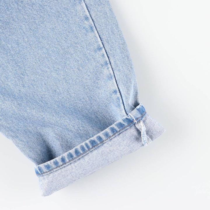 00'S Levi's 560 LOOSE FIT TAPERED LEG tapered denim pants for men, size w33 cotton Blue type light blue Vintage Second Hand