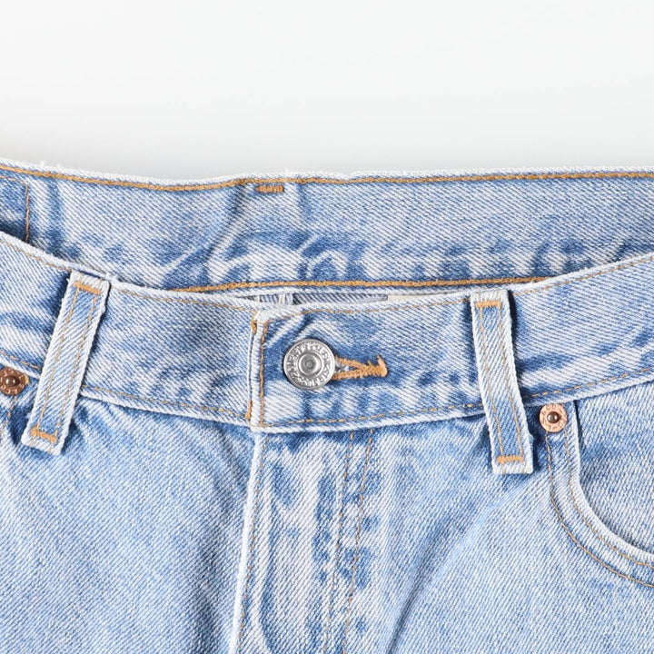 2000'S Levi's 550 Relaxed Fit Tapered Denim Pants, Men's Size 36 cotton Blue type light blue Vintage Second Hand