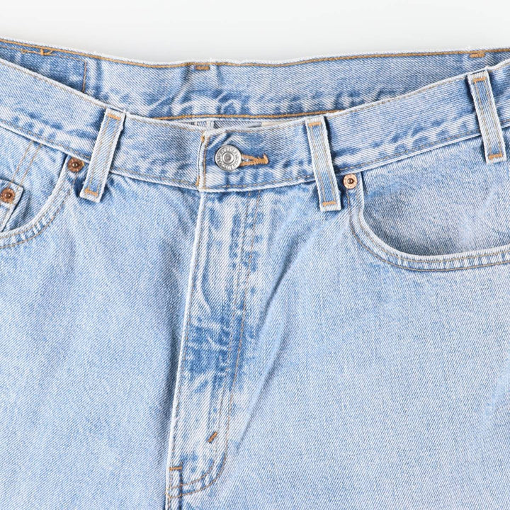 2000'S Levi's 550 Relaxed Fit Tapered Denim Pants, Men's Size 36 cotton Blue type light blue Vintage Second Hand