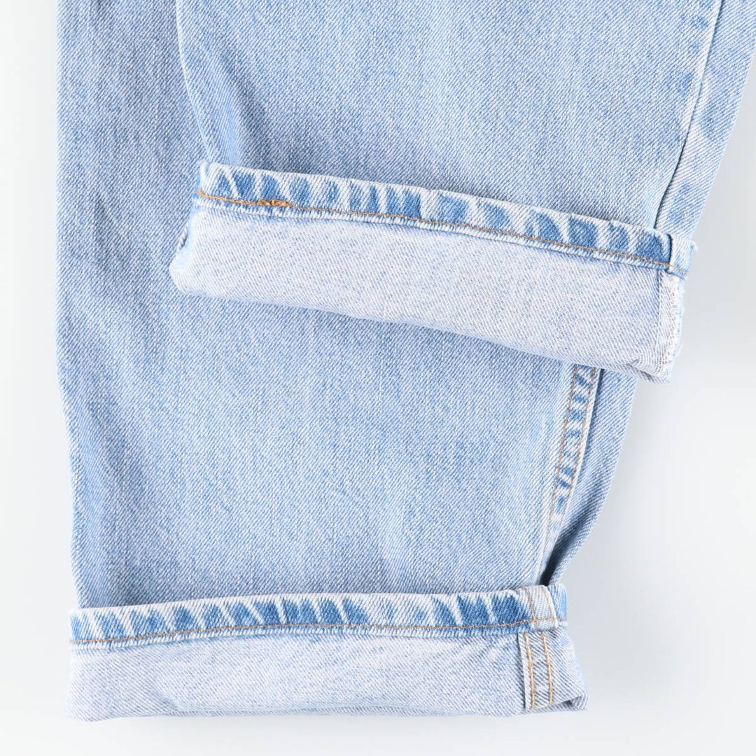 2000'S Levi's 550 Relaxed Fit Tapered Denim Pants, Men's Size 36 cotton Blue type light blue Vintage Second Hand