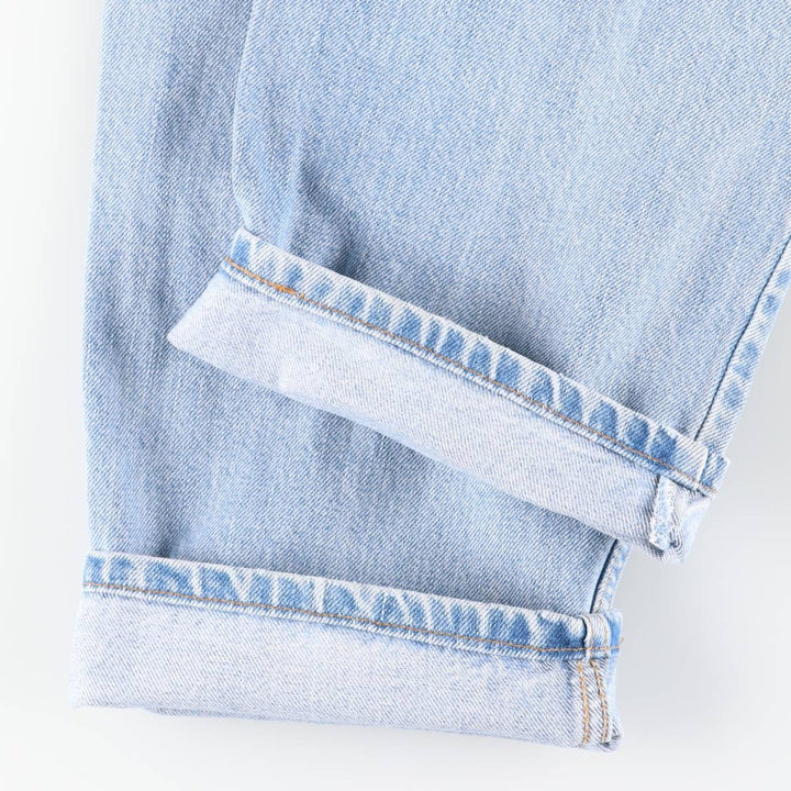 2000'S Levi's 550 Relaxed Fit Tapered Denim Pants, Men's Size 36 cotton Blue type light blue Vintage Second Hand
