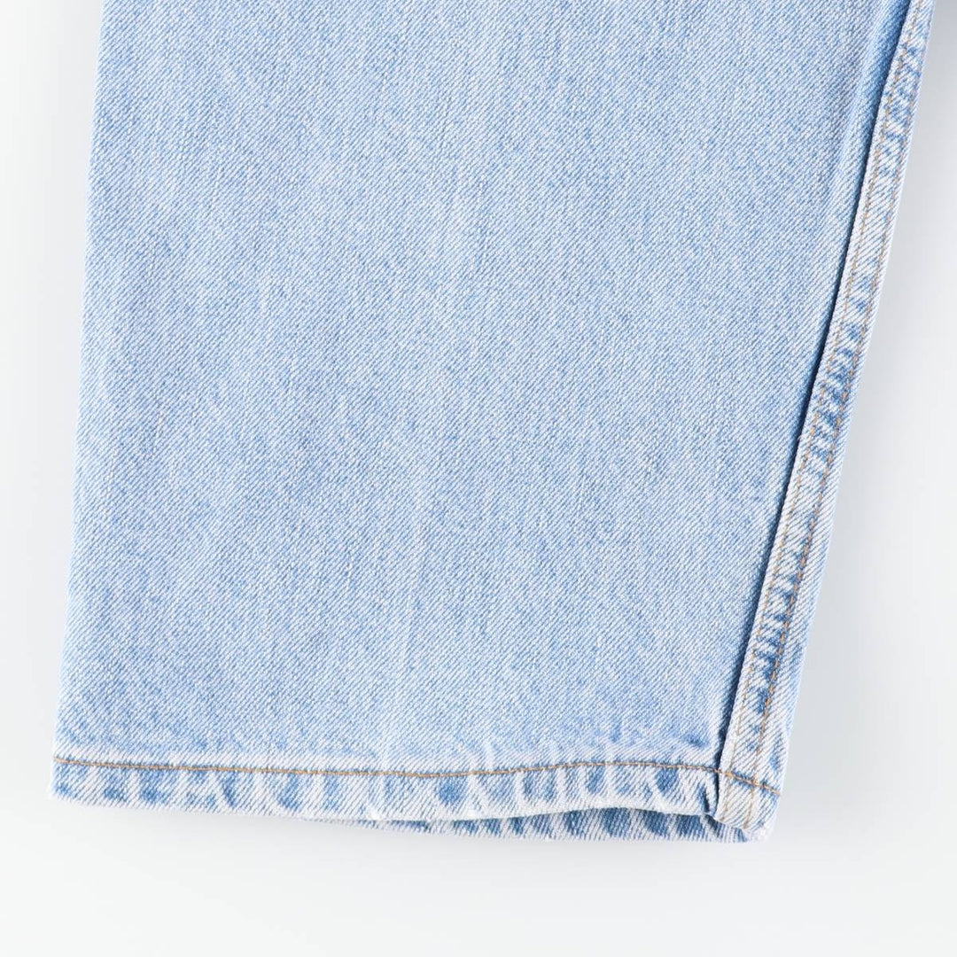 2000'S Levi's 550 Relaxed Fit Tapered Denim Pants, Men's Size 36 cotton Blue type light blue Vintage Second Hand