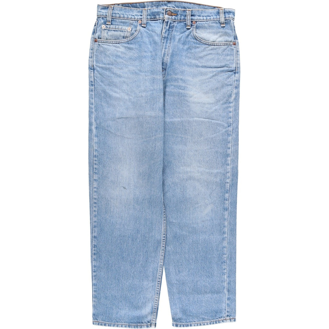 90'S Levi's 550-4891 Relaxed Fit Tapered Denim Pants, Made in Canada, Men's Size 36, Vintage cotton blue type Vintage Second Hand