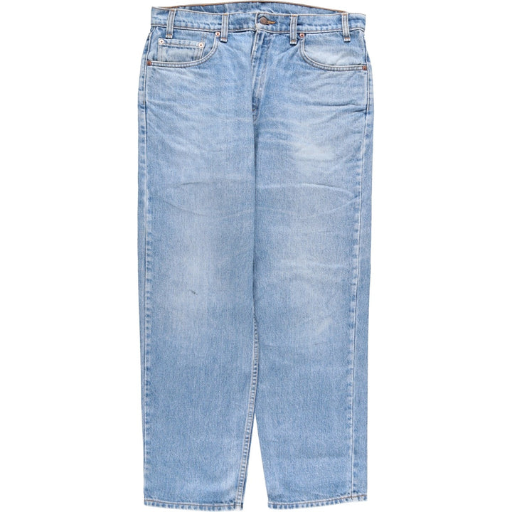 90'S Levi's 550-4891 Relaxed Fit Tapered Denim Pants, Made in Canada, Men's Size 36, Vintage cotton blue type Vintage Second Hand
