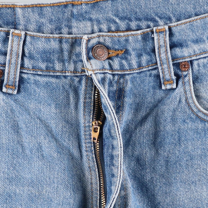 90'S Levi's 550-4891 Relaxed Fit Tapered Denim Pants, Made in Canada, Men's Size 36, Vintage cotton blue type Vintage Second Hand