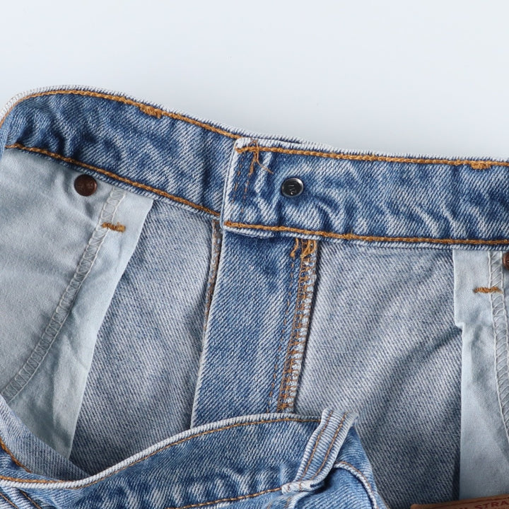 90'S Levi's 550-4891 Relaxed Fit Tapered Denim Pants, Made in Canada, Men's Size 36, Vintage cotton blue type Vintage Second Hand