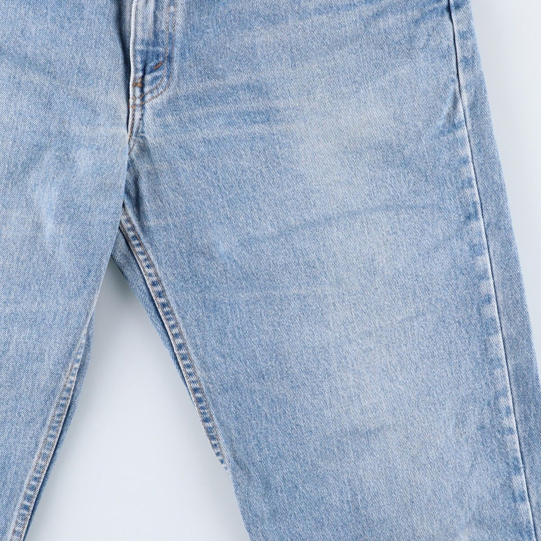 90'S Levi's 550-4891 Relaxed Fit Tapered Denim Pants, Made in Canada, Men's Size 36, Vintage cotton blue type Vintage Second Hand
