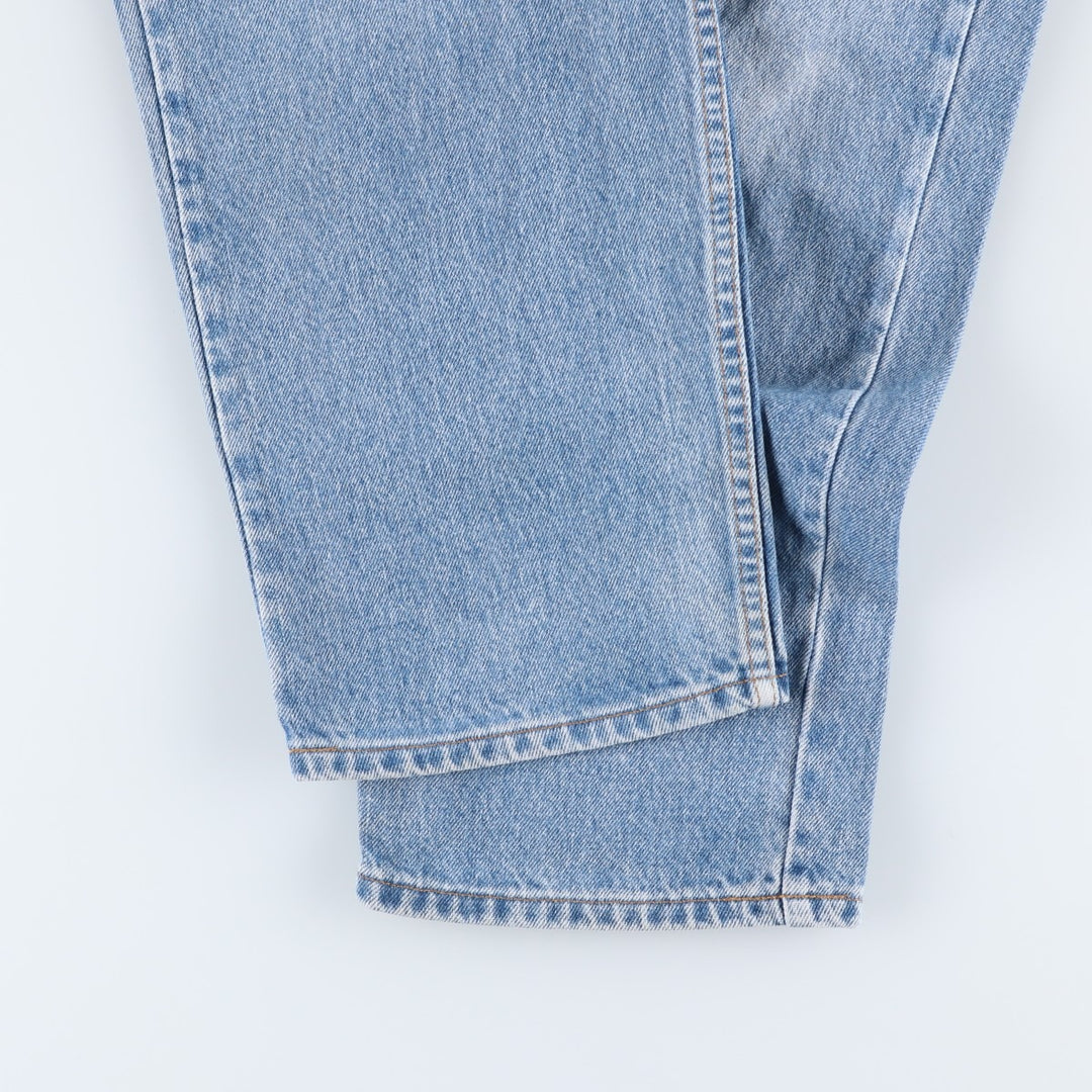 90'S Levi's 550-4891 Relaxed Fit Tapered Denim Pants, Made in Canada, Men's Size 36, Vintage cotton blue type Vintage Second Hand