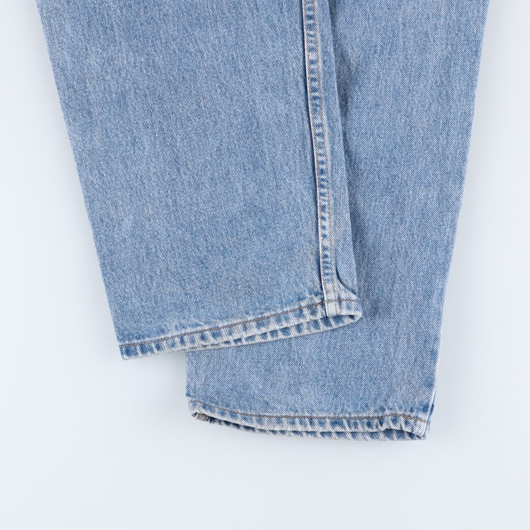 90'S Levi's 550-4891 Relaxed Fit Tapered Denim Pants, Made in Canada, Men's Size 36, Vintage cotton blue type Vintage Second Hand
