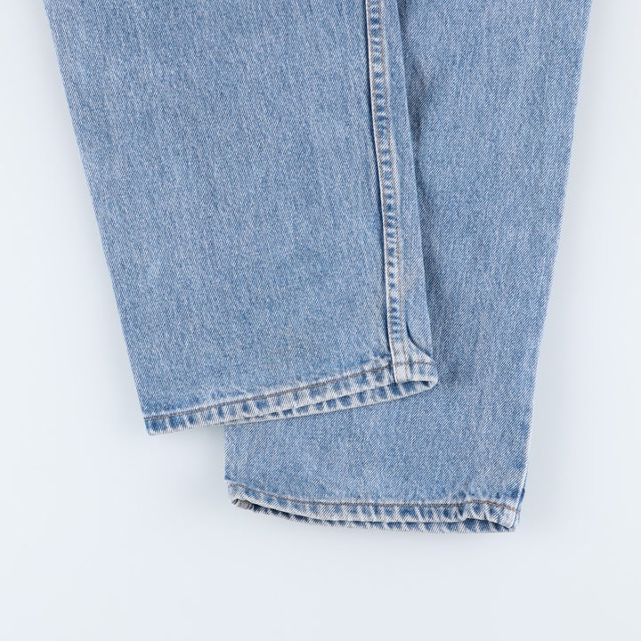 90'S Levi's 550-4891 Relaxed Fit Tapered Denim Pants, Made in Canada, Men's Size 36, Vintage cotton blue type Vintage Second Hand