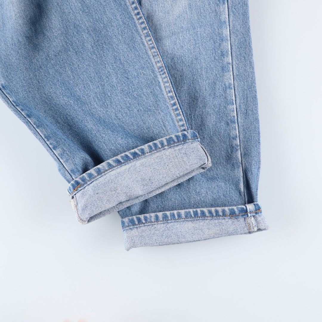 90'S Levi's 550-4891 Relaxed Fit Tapered Denim Pants, Made in Canada, Men's Size 36, Vintage cotton blue type Vintage Second Hand