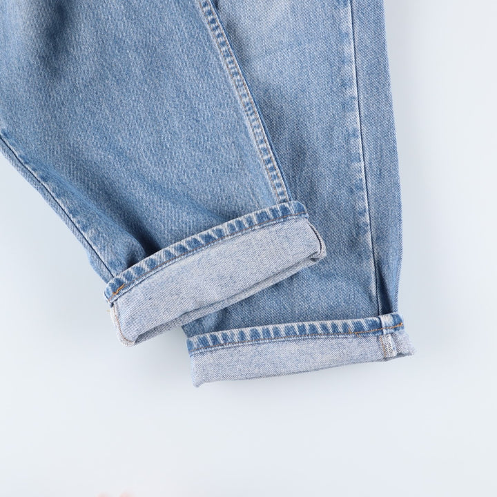 90'S Levi's 550-4891 Relaxed Fit Tapered Denim Pants, Made in Canada, Men's Size 36, Vintage cotton blue type Vintage Second Hand