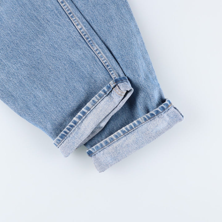 90'S Levi's 550-4891 Relaxed Fit Tapered Denim Pants, Made in Canada, Men's Size 36, Vintage cotton blue type Vintage Second Hand