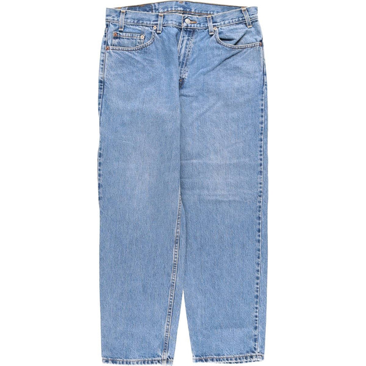 2000'S Levi's 550 Relaxed Fit Tapered Denim Pants, Men's Size 36 cotton Blue type light blue Vintage Second Hand