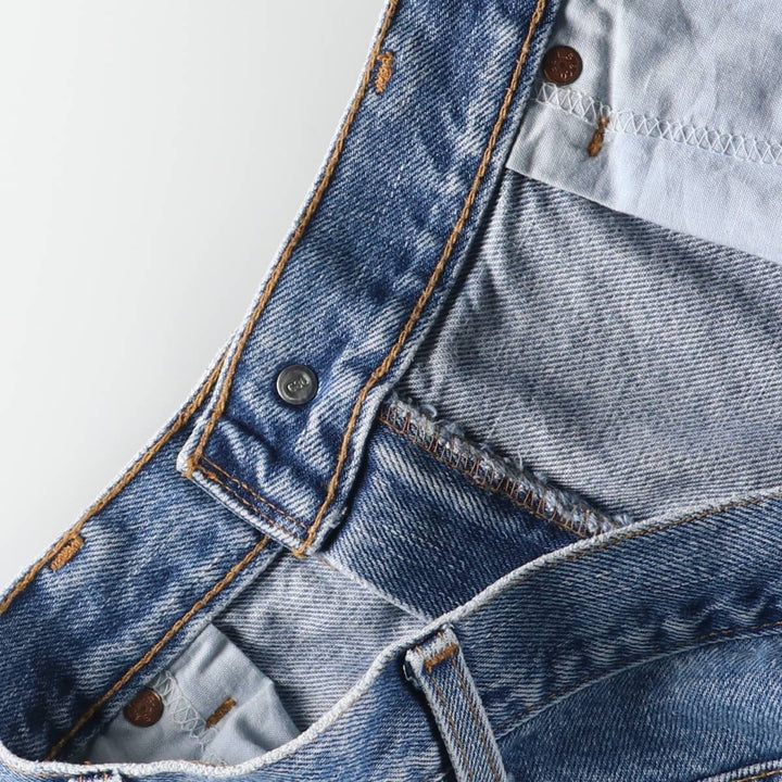 2000'S Levi's 550 Relaxed Fit Tapered Denim Pants, Men's Size 36 cotton Blue type light blue Vintage Second Hand