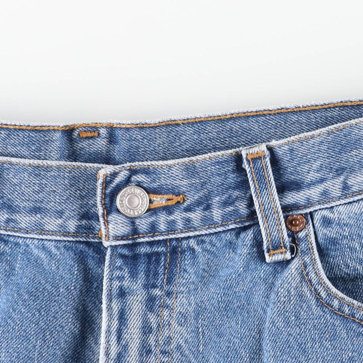 2000'S Levi's 550 Relaxed Fit Tapered Denim Pants, Men's Size 36 cotton Blue type light blue Vintage Second Hand
