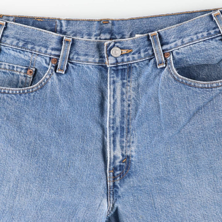 2000'S Levi's 550 Relaxed Fit Tapered Denim Pants, Men's Size 36 cotton Blue type light blue Vintage Second Hand